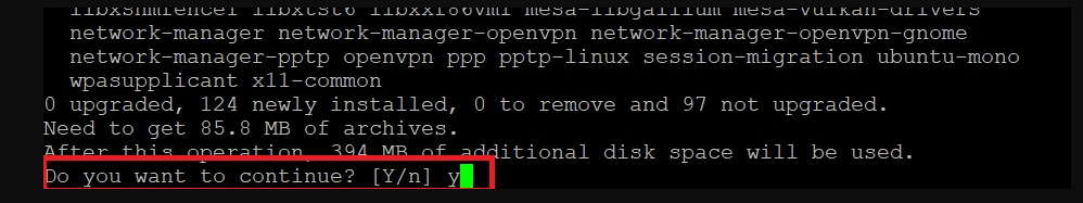 OpenVPN Installation Process