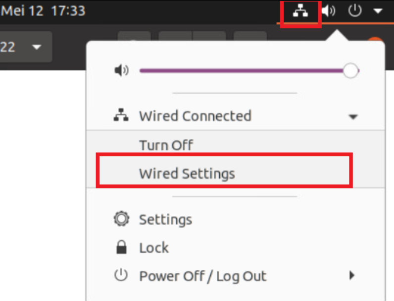 Wired Settings