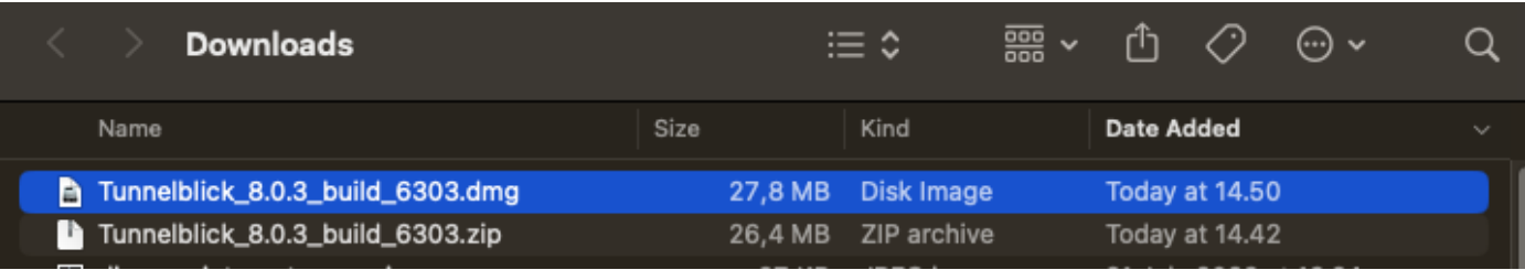 Ekstrak File Installer Menjadi Format dmg